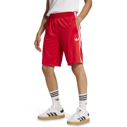 Men's - adidas Originals Polyester Shorts - Better Scarlet