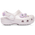 Crocs Classic Pearl Island Heart Shine Clogs - Girls' Toddler Grape Ice