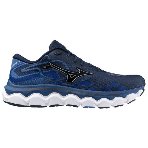 

Mizuno Mens Mizuno Wave Horizon 7 - Mens Running Shoes Dress Blue/Silver Size 9.0