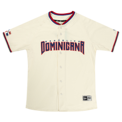 Men's - New Era Dominican Republic FG Jersey - Chrome White/Multi