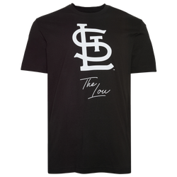 Men's - New Era Cardinals Primary Logo T-Shirt - White/Black