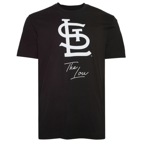 New Era Mens Cardinals Primary Logo T-Shirt - - White / Black