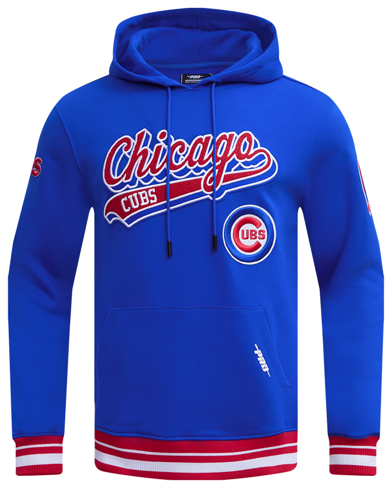 Pro Standard CUBS SCRIPT TAIL RIB FLC PO HOODIE - Men's