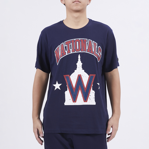  - Pro Standard Washington Nationals GTP SJ T-Shirt - Navy/Red