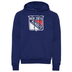 Men's - New Era Rangers Long Sleeve Hoodie - Blue