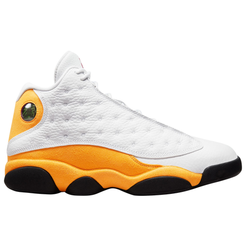 Jordan Air  13 Retro Sneakers In White/del Sol/university Red
