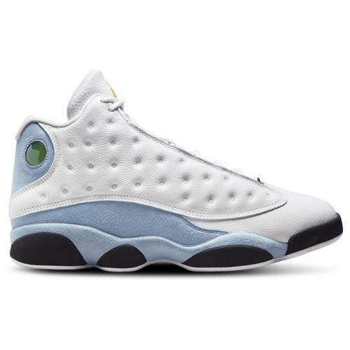 

Jordan Mens Jordan Retro 13 - Mens Shoes White/Yellow Ochre/Blue Grey Size 11.0