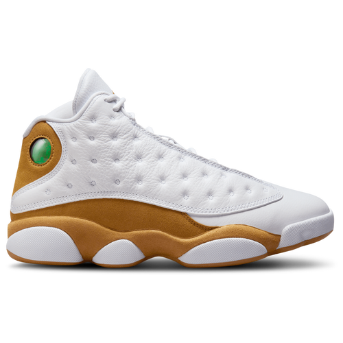 Jordan Mens  Retro 13 In White/wheat