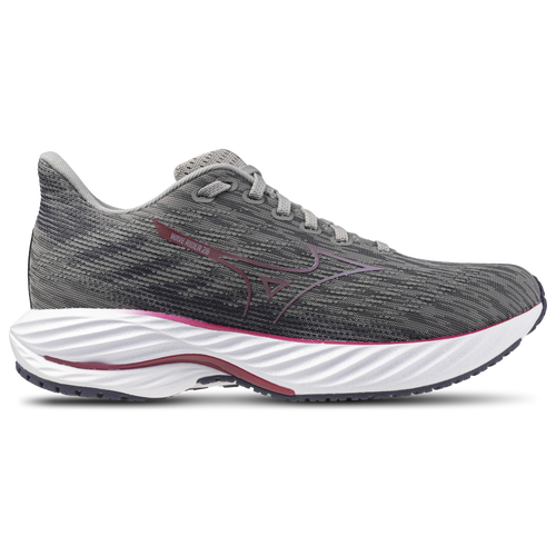 

Mizuno Womens Mizuno Wave Rider 28 - Womens Shoes Ultimate Grey/Cosmo Charm Size 12.0