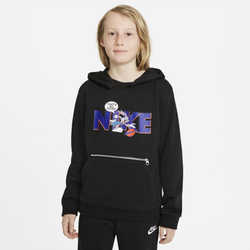 Boys' Grade School - Nike Standard Issue Hoodie  - Black/Black