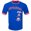 Pro Standard RANGERS RETRO CLASSIC DK TEE - Pro Standard Royal Blue/Red