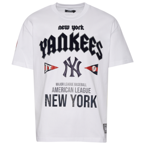 

Pro Standard Mens Pro Standard Yankees City Tour T-Shirt - Mens White/White Size XXL