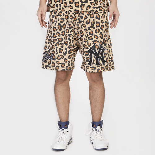 

Pro Standard Mens New York Yankees Pro Standard Yankees Animal Shorts - Mens Leopard/Leopard Size XXL