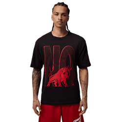 Men's - Jordan Brooklyn Toro Graphic Short Sleeve Crew  - Black/Black