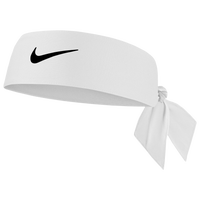 White nike shop head tie