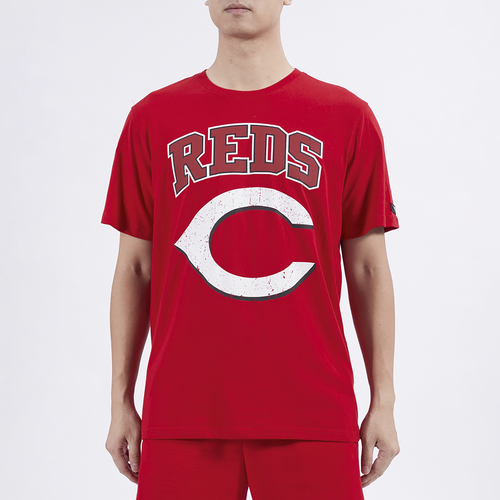 

Pro Standard Mens Pro Standard Cincinnati Reds GTP SJ T-Shirt - Mens Red/White Size XL