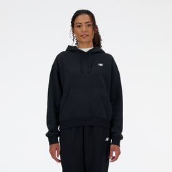 Women's - New Balance Sport Essentials Fleece Hoodie - Black