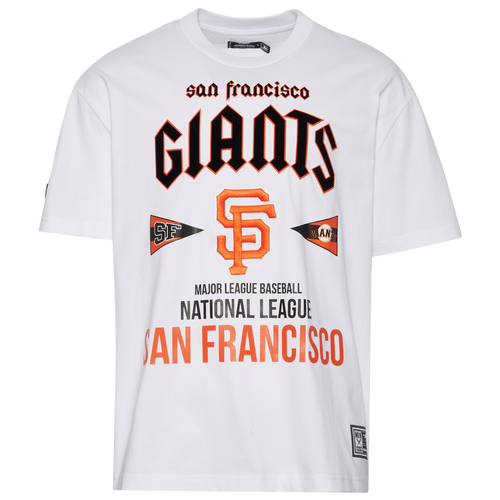 

Pro Standard Mens Pro Standard Giants City Tour T-Shirt - Mens White/White Size M