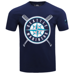 Men's - Pro Standard MARINERS MASH UP M SJ TEE - Midnight Navy