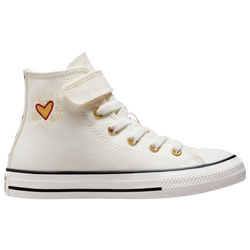 Girls' Preschool - Converse Chuck Taylor All Star 1V  - Vintage White/Vintage White/Back Alley Brick