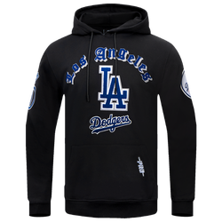Men's - Pro Standard DODGERS OLD ENGLISH FLC PO HOODIE - Black