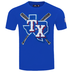 Men's - Pro Standard RANGERS MASH UP M SJ TEE - Royal Blue