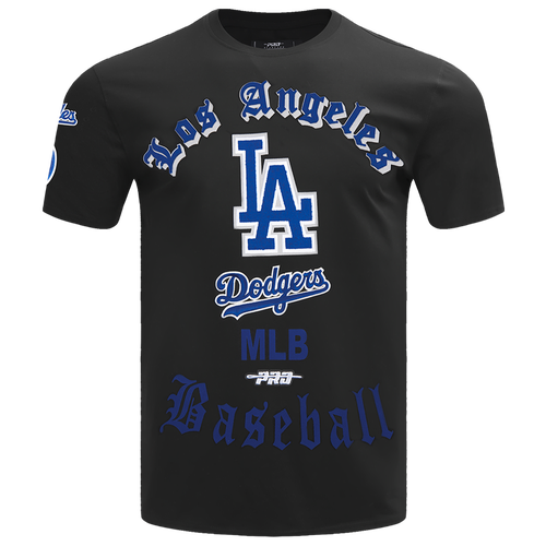  - Pro Standard DODGERS OLD ENGLISH SJ TEE - Black