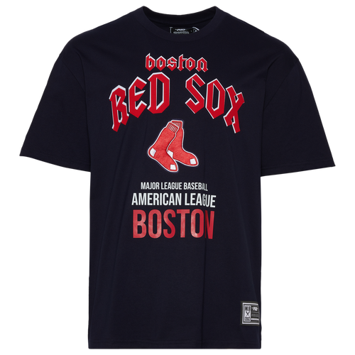 

Pro Standard Mens Pro Standard Red Sox City Tour T-Shirt - Mens Navy/Navy Size L