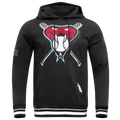 Pro Standard DIAMONDBACKS MASH UP M RIB FLC PO HOODIE - Pro Standard Black