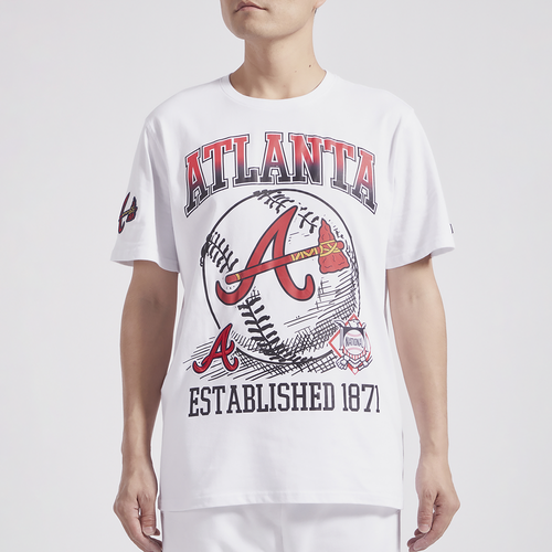  - Pro Standard Braves GTP SJ T-Shirt - White