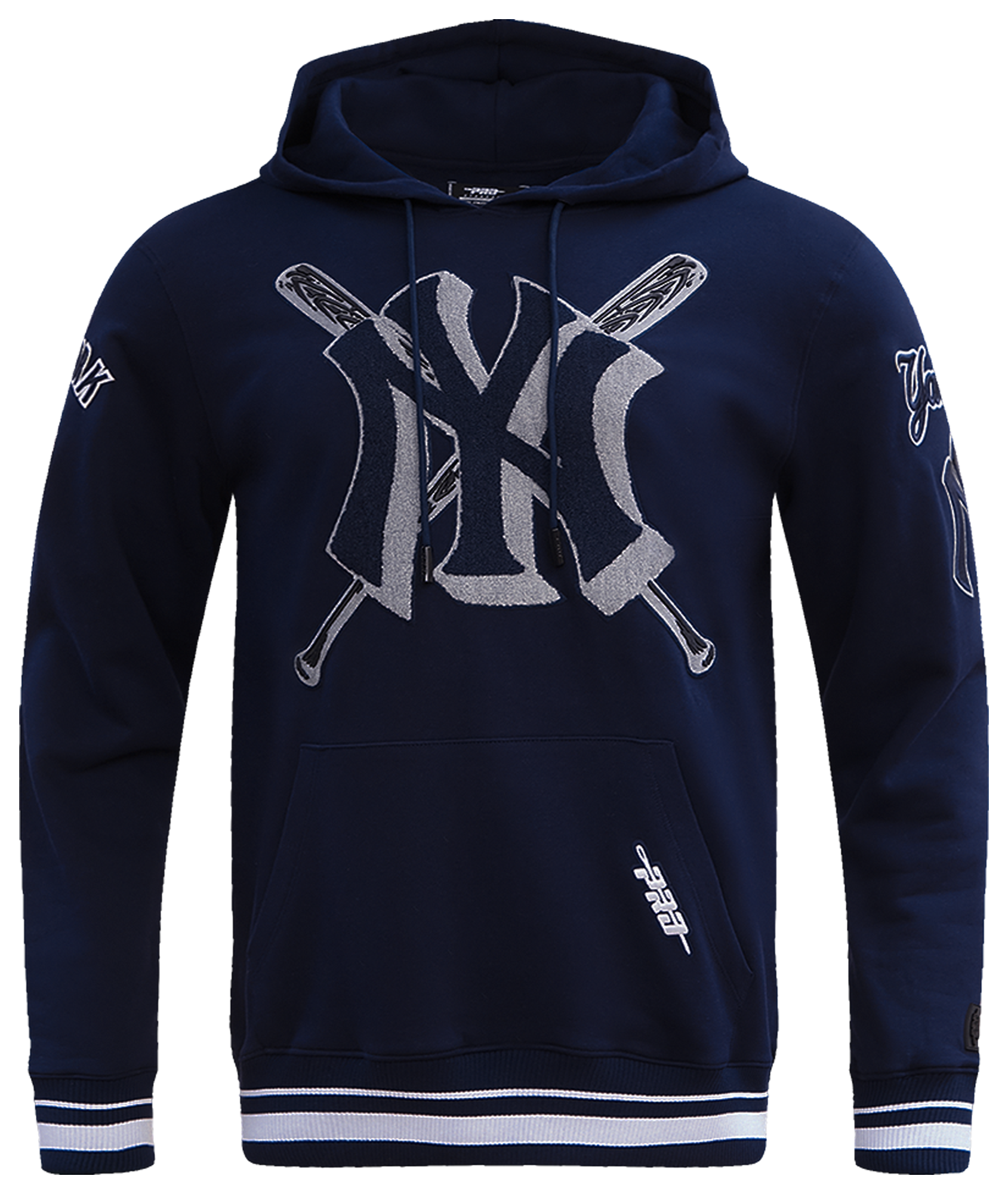 Pro Standard YANKEES MASH UP RIB FLC PO HOODIE - Men's