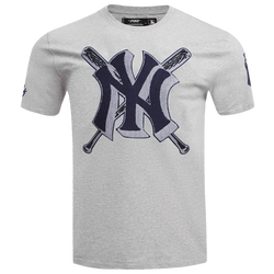 Men's - Pro Standard YANKEES MASH UP SJ TEE - Heather Grey