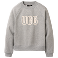 UGG Logo Crewneck - Ugg White/Grey Heather