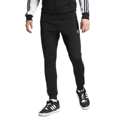 Men's - adidas Originals Adicolor Superstar Track Pants  - Black/White