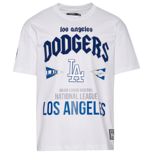 

Pro Standard Mens Pro Standard Dodgers City Tour T-Shirt - Mens White/White Size M