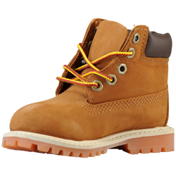 Boys' Toddler - Timberland 6" Premium Waterproof Boots - Rust/Honey