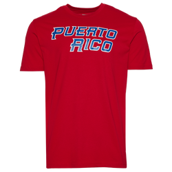 Men's - New Era Puerto Rico T-Shirt - Blue/Red