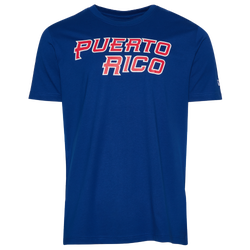 Men's - New Era Puerto Rico T-Shirt - Blue/Red