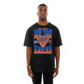 New Era NBA New York Knicks Eastern Conference Graphic T - New Era Black