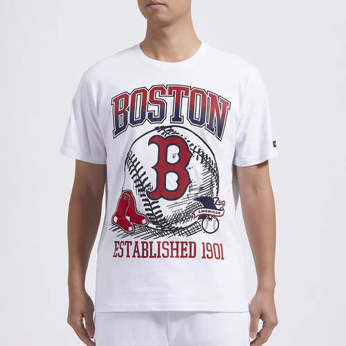 

Pro Standard Mens Pro Standard Red Sox Short Sleeve T-Shirt - Mens Beige/Multi Size XL