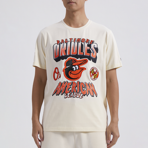 MENS - Pro Standard Orioles Gtp Short Sleeve T-Shirt - Beige/Multi