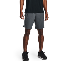 Men's - Under Armour 9" Launch Stretch Woven Run Short - Pitch Gray/Black/Reflective