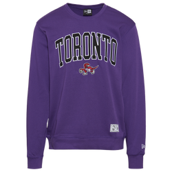 Men's - New Era Raptors HWC Crewneck  - Purple/Black