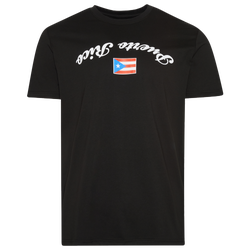 Men's - New Era Puerto Rico Upside Down T-Shirt - Black/White/Red