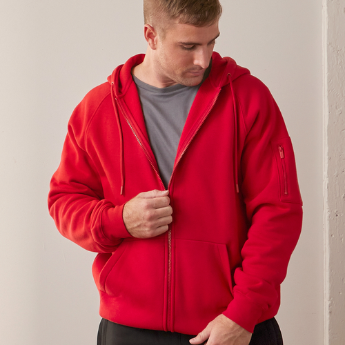 

CSG Mens CSG Troupe Full-Zip Hoodie - Mens Red Size M