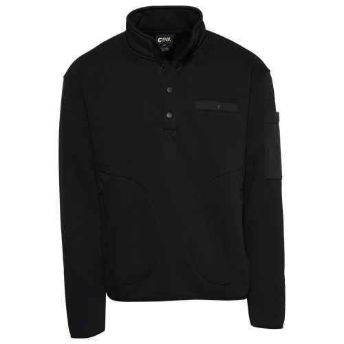 

CSG Mens CSG Collision Pullover Fleece - Mens Black Size M