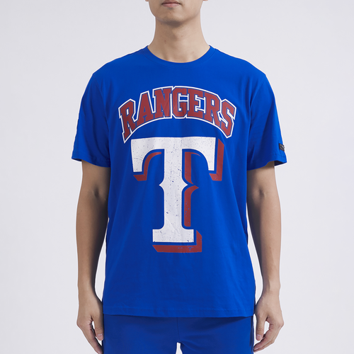 MENS - Pro Standard Texas Rangers GTP SJ T-Shirt - Blue/White