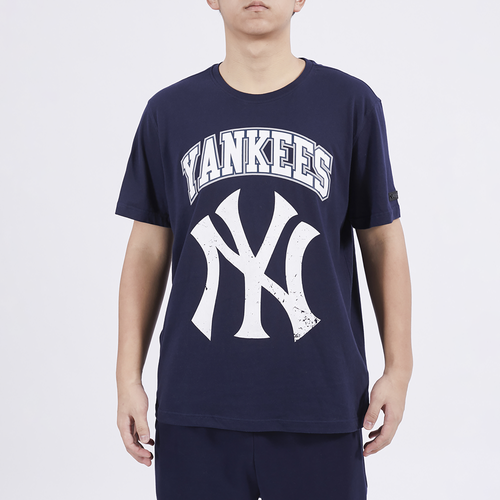 

Pro Standard Mens Pro Standard New York Yankees GTP SJ T-Shirt - Mens Navy/White Size L
