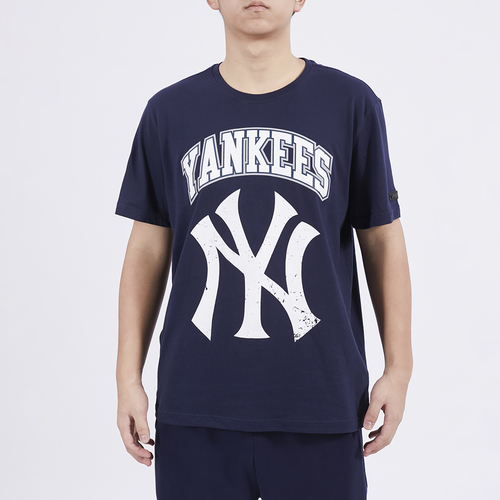 

Pro Standard Mens Pro Standard New York Yankees GTP SJ T-Shirt - Mens Navy/White Size XL