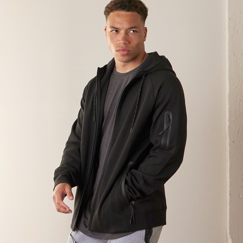 Csg Mens  Commuter Full Zip Hoodie In Black